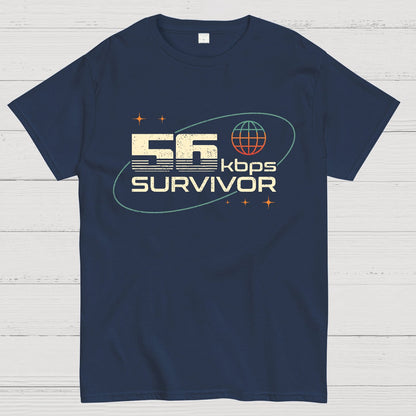 56 Kbps Survivo Buy Now Geek T-Shirt