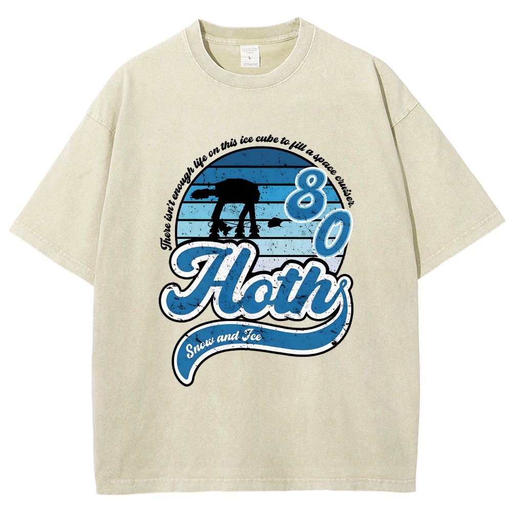 Vintage Snow and Ice Vintage Distressed T-shirt