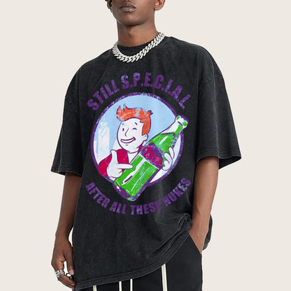 Still Super Special after all these nukes Vintage Distressed T-shirt