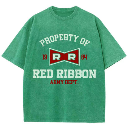 Property of red ribbon Vintage Distressed T-shirt