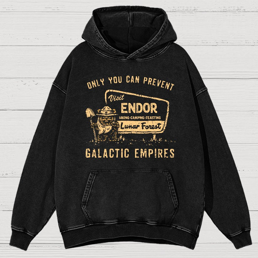 Only You Can Prevent Cosmic Kingdoms Vintage Distressed Hoodie