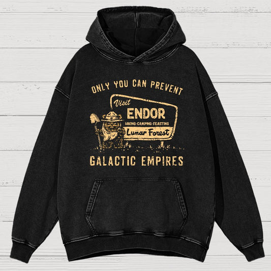 Only You Can Prevent Cosmic Kingdoms Vintage Distressed Hoodie