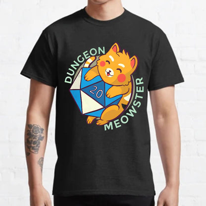 Dungeon Meow Geeky T-Shirt