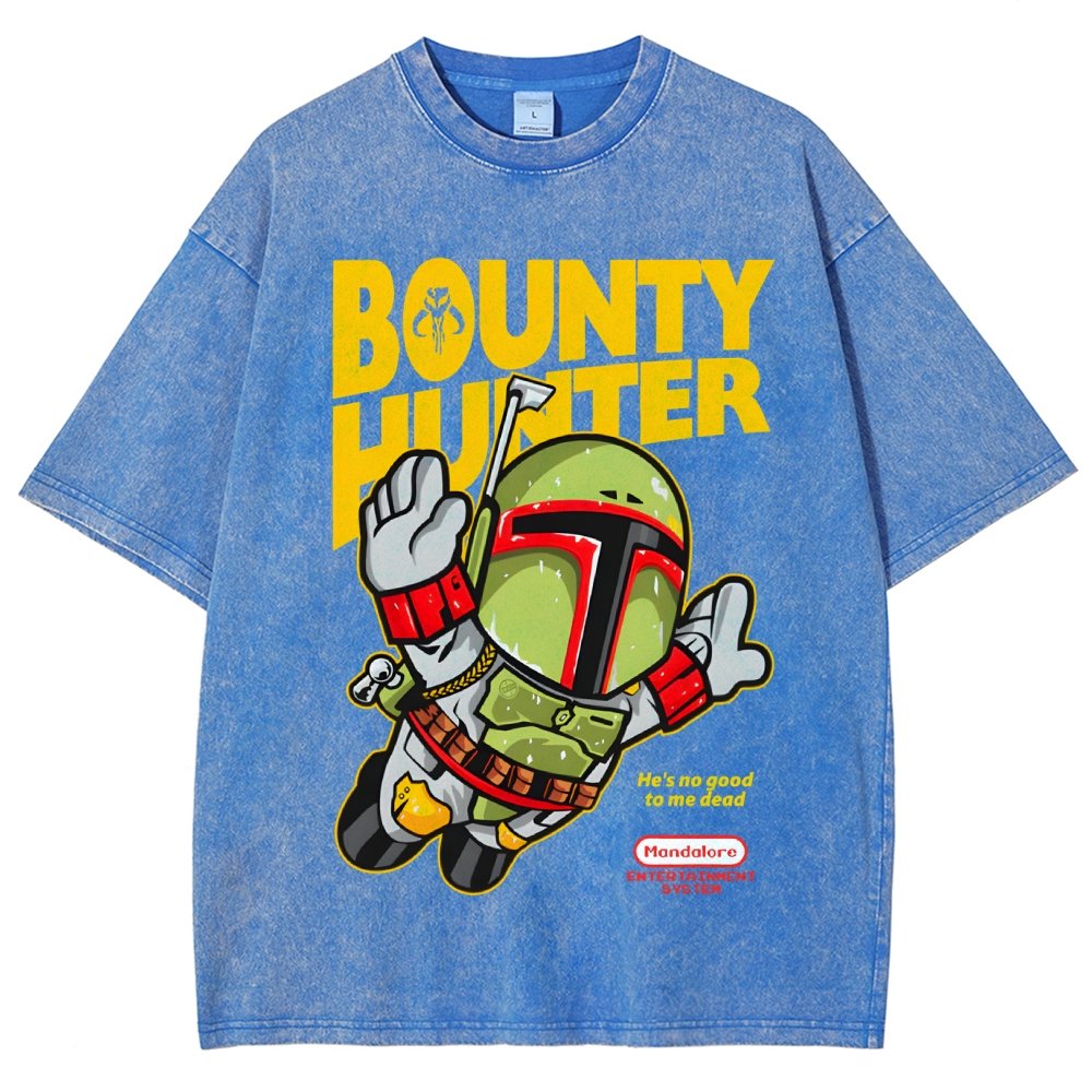 Super Hunter Vintage Distressed T-shirt