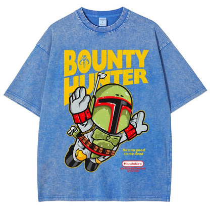 Super Hunter Vintage Distressed T-shirt