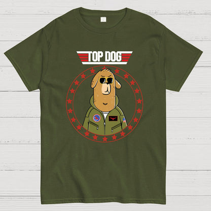 Top Dog.Sarcasm Geek T-Shirt