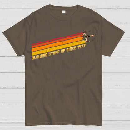 Blowing Stuff Up Since 1977 Geek T-Shirt