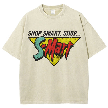Shop Smart. Shop SmartMart! Vintage Distressed T-shirt