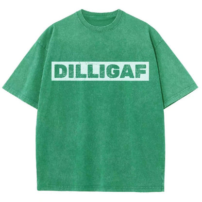 DILLIGAFF - Do I Look Like I Give A F... Vintage Distressed T-shirt