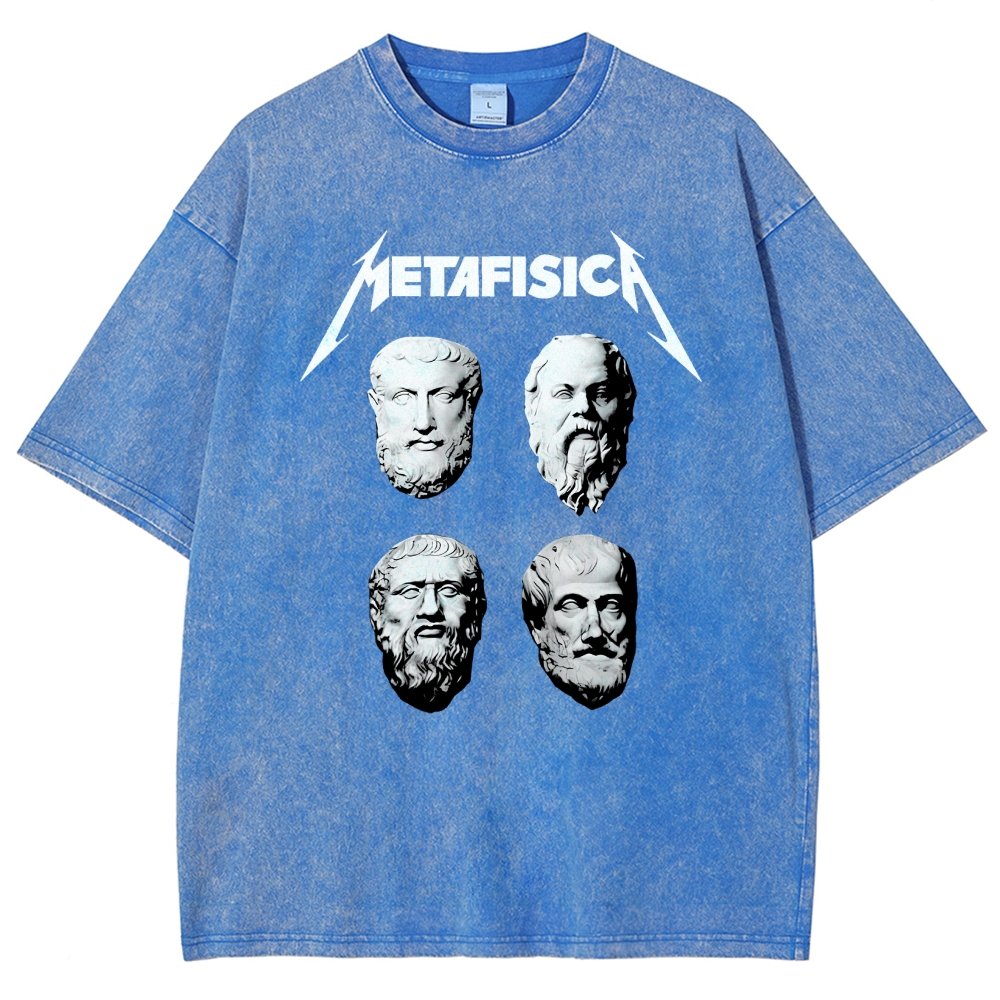 Metafisica Vintage Distressed T-shirt