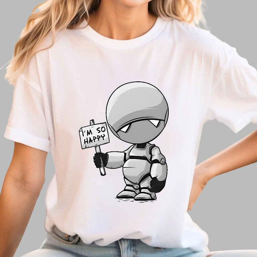 I'm So Happy Geek T-Shirt
