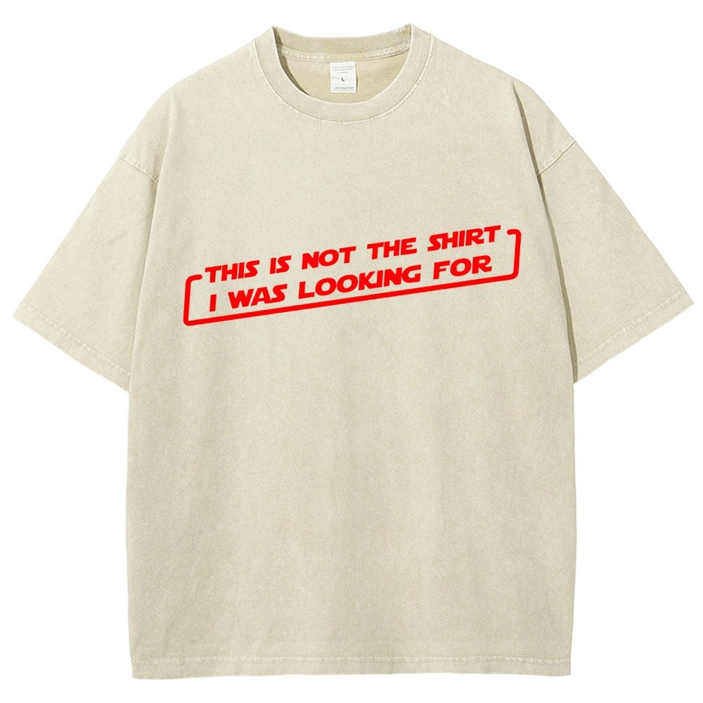 Not the Shirt Vintage Distressed T-shirt
