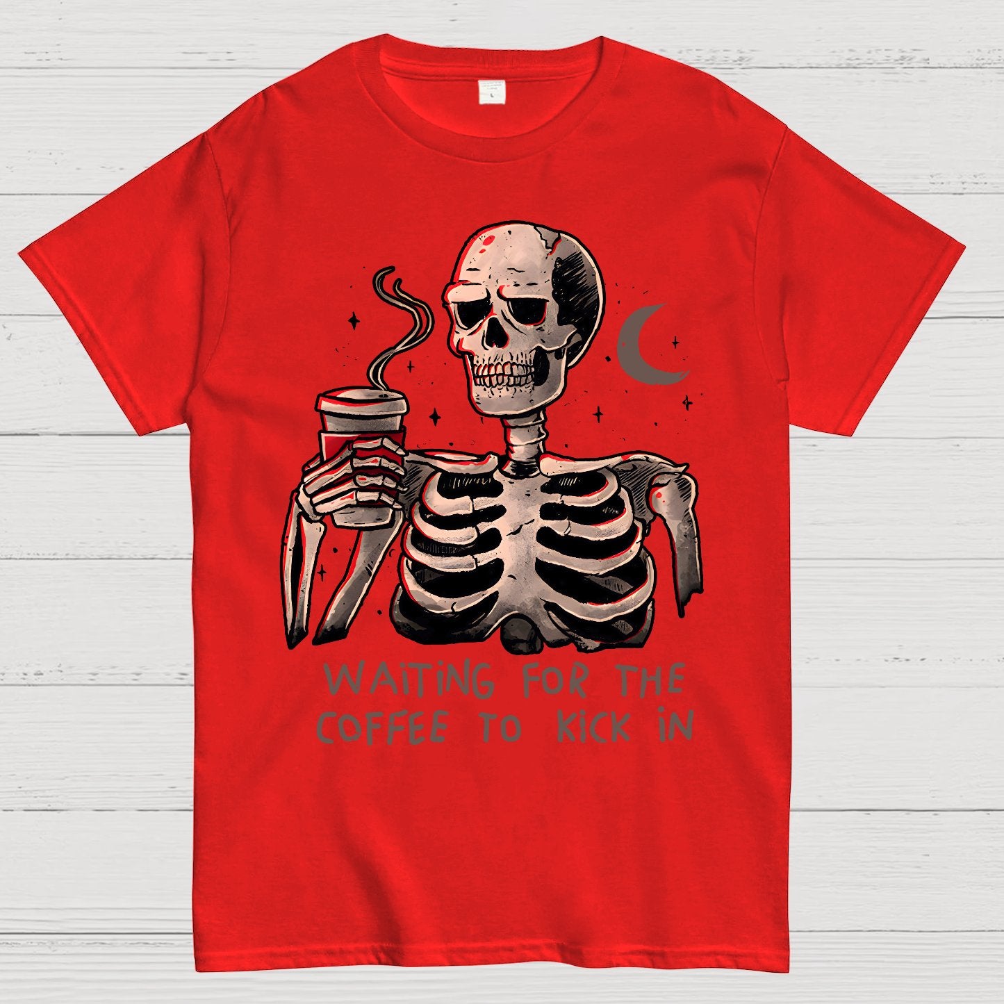 Coffee Keeps Me Alive Geek T-Shirt