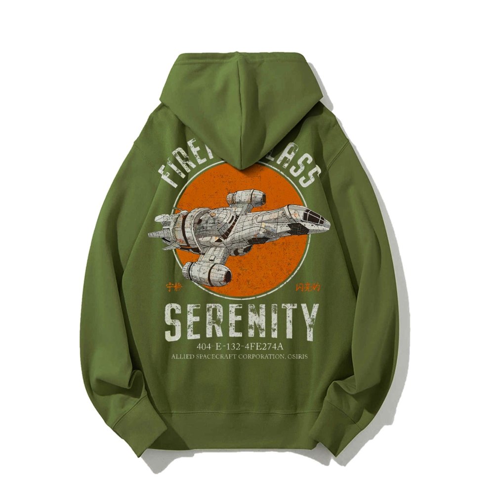 Retro Smugglers Nerdy Printed Back Cotton Hoodie