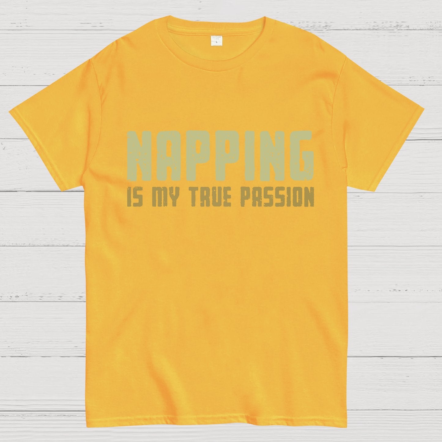 Napping is My Passion Geeky T-Shirt