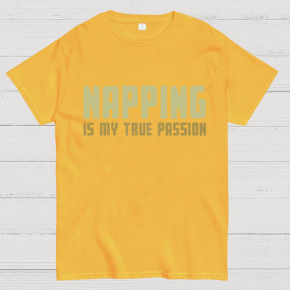 Napping is My Passion Geeky T-Shirt