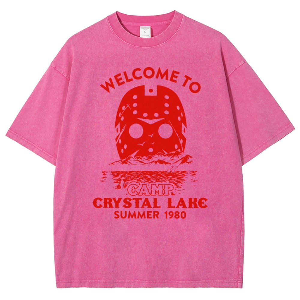 Welcome To Mystic Lake Vintage Distressed T-shirt