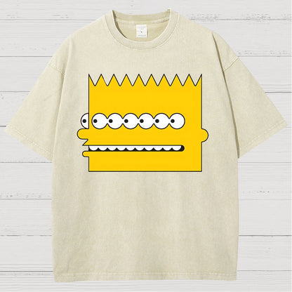 Multi Multi Funny Nerd Vintage Distressed T-shirt