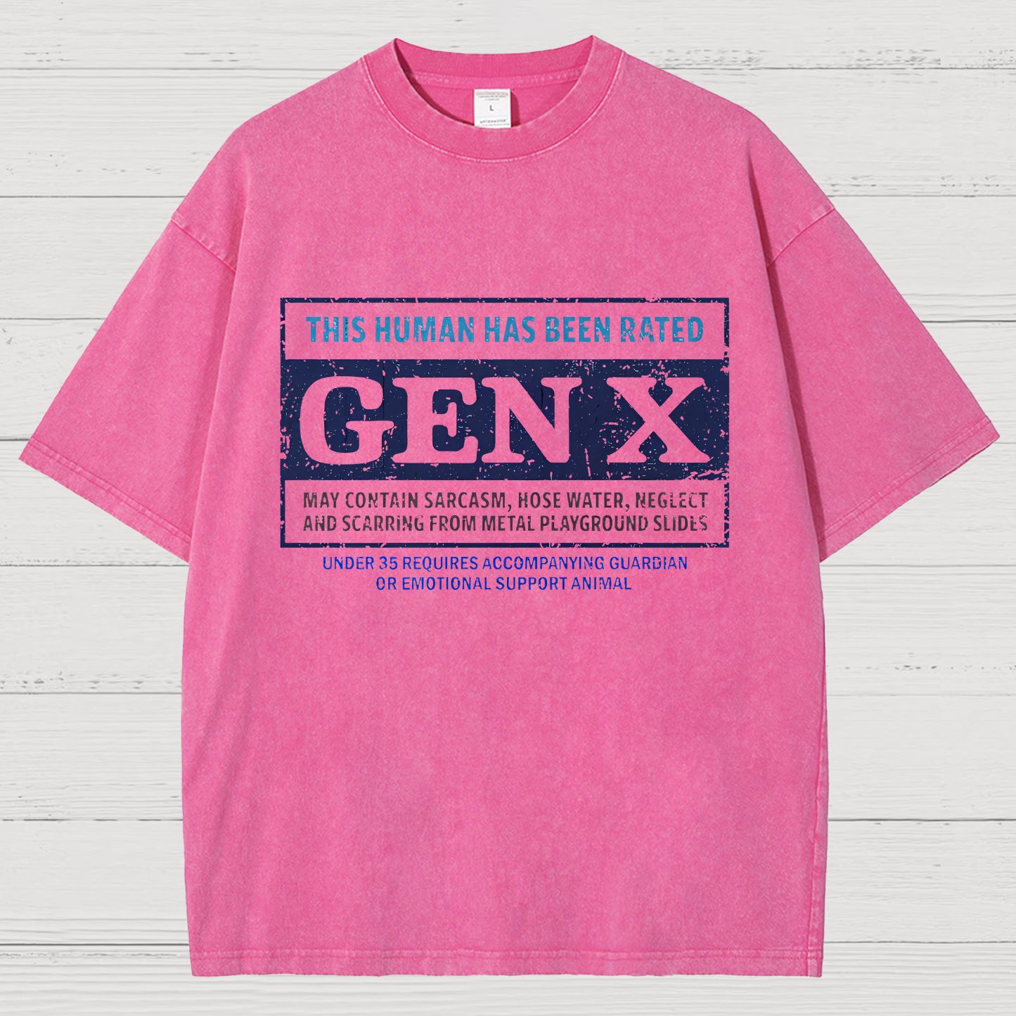 Gen X Vintage Distressed T-shirt