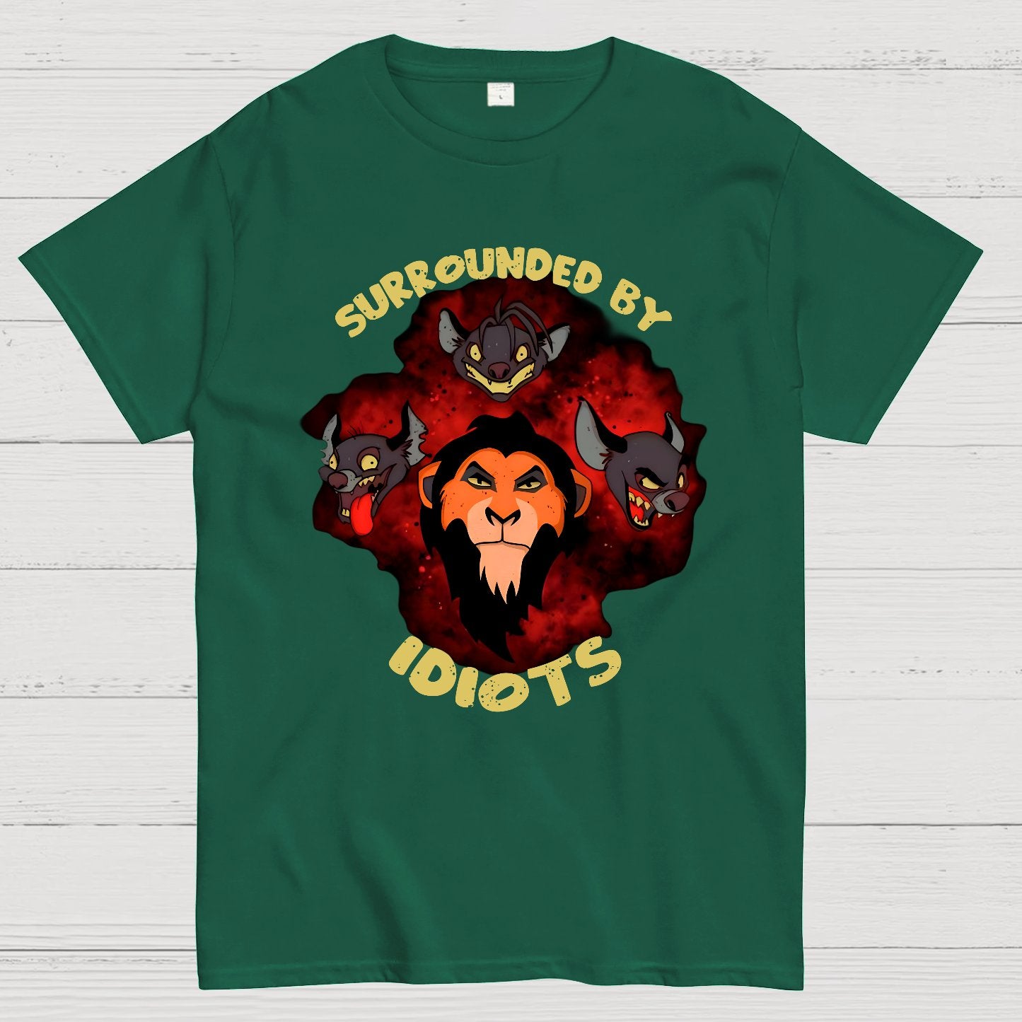 Surrounded by idiots Geek T-Shirt