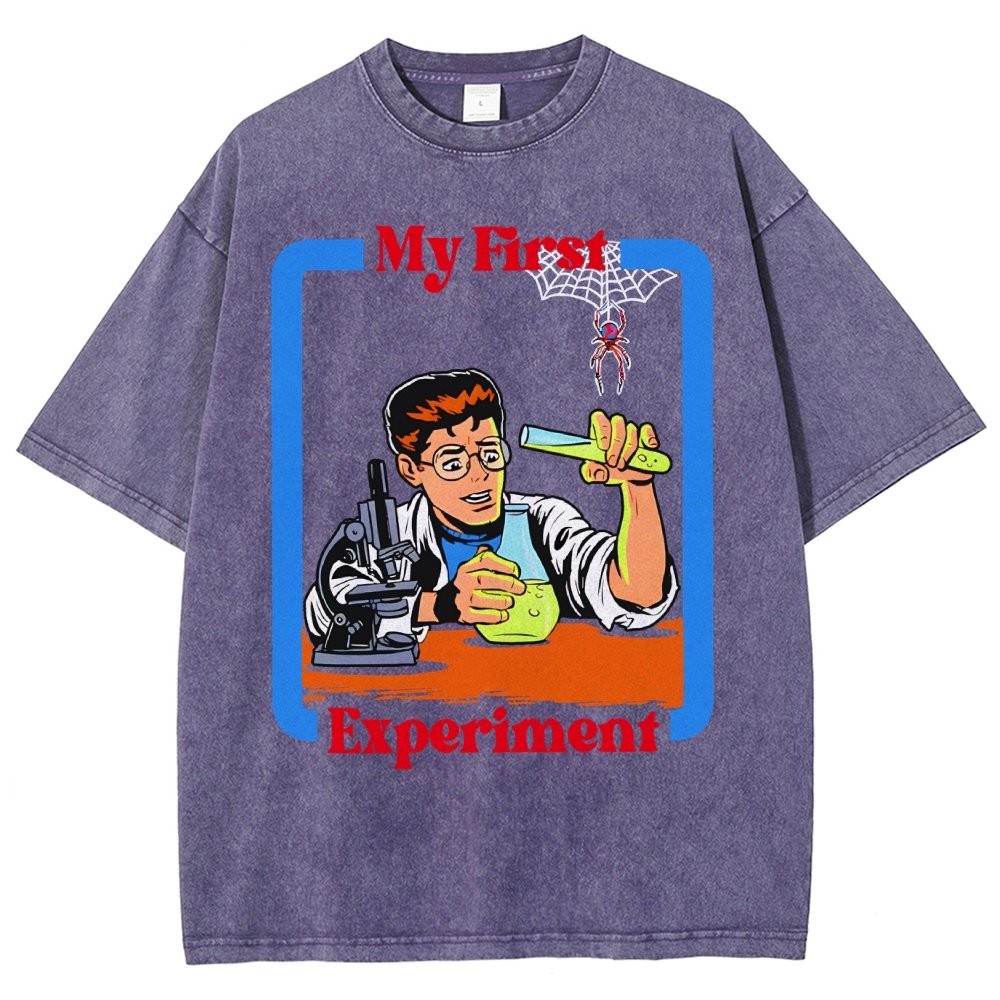 My First Experiment Vintage Distressed T-shirt