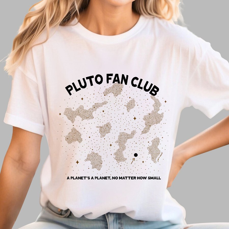 Pluto Fan Club Essential Geek T-Shirt
