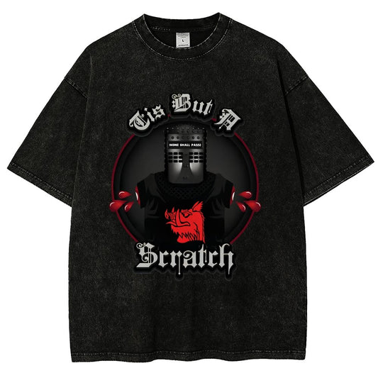 Tis But A Scratch Vintage Distressed T-shirt