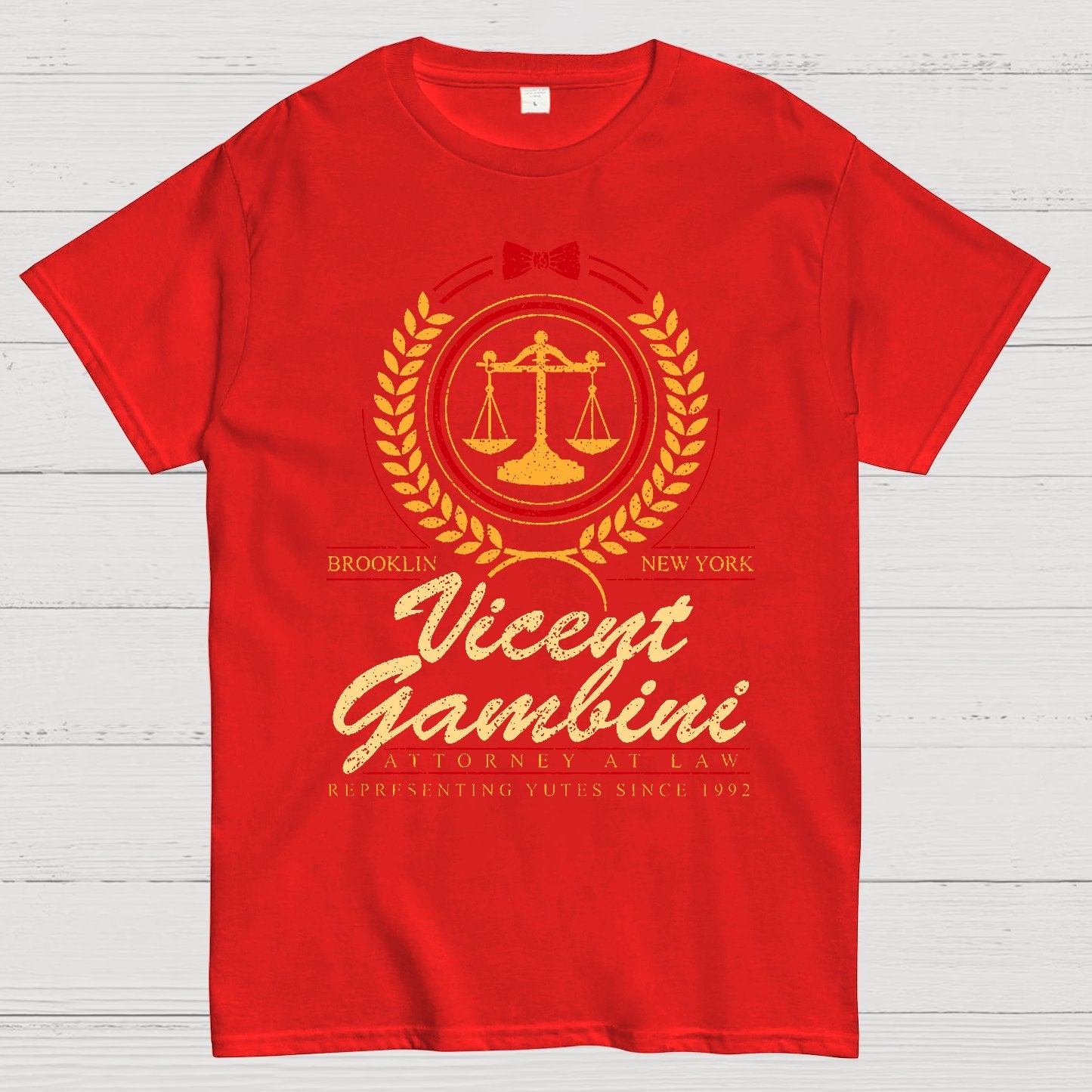 Brooklyn Lawyer Courtroom Genius Geek T-Shirt