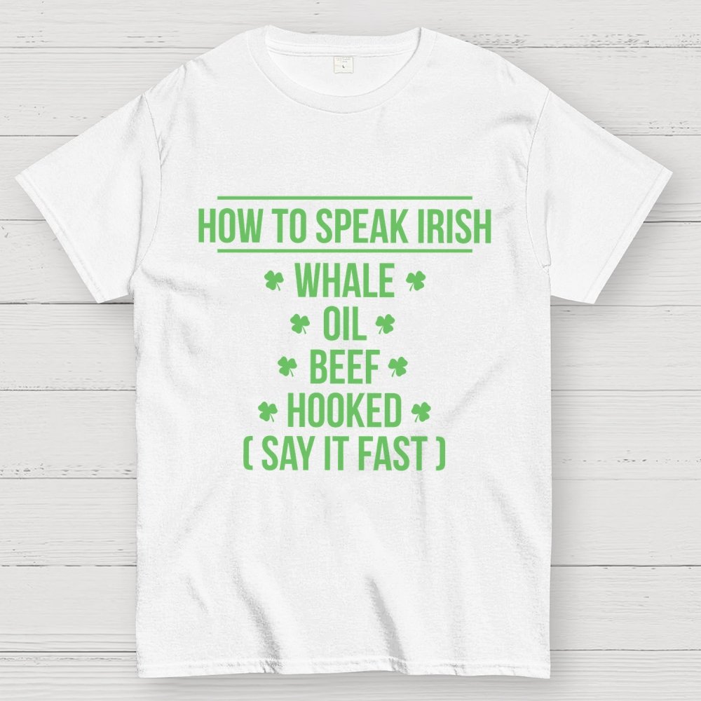 St. Patrick's Day How To Speak Irish Geek T-Shirt