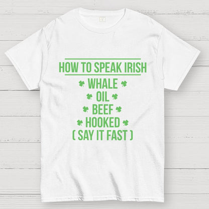 St. Patrick's Day How To Speak Irish Geek T-Shirt