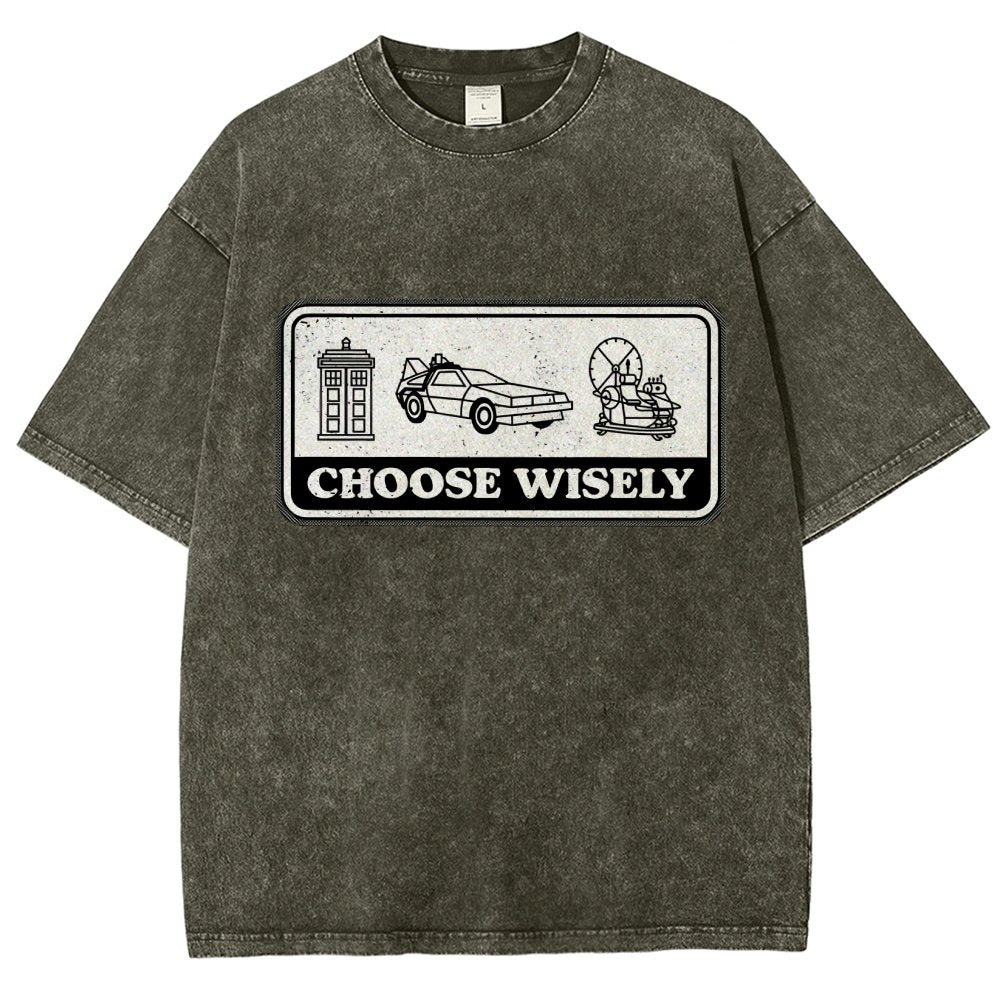 Temporal Dilemma Vintage Distressed T-shirt