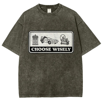 Temporal Dilemma Vintage Distressed T-shirt