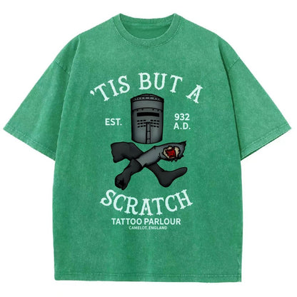 TIS BUT A SCRATCH Vintage Distressed T-shirt