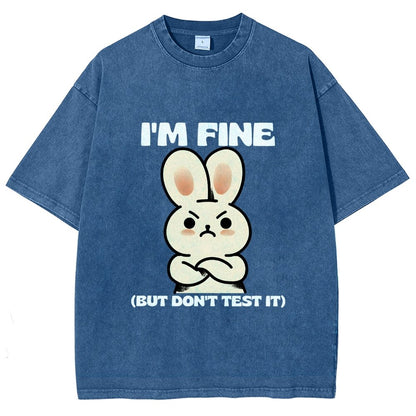 I'm Fine... Vintage Distressed T-shirt