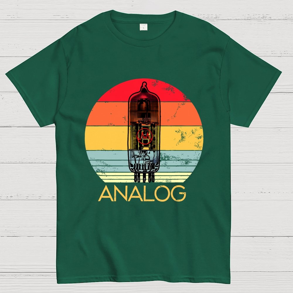 Vacuum Tube Analog Geek T-Shirt