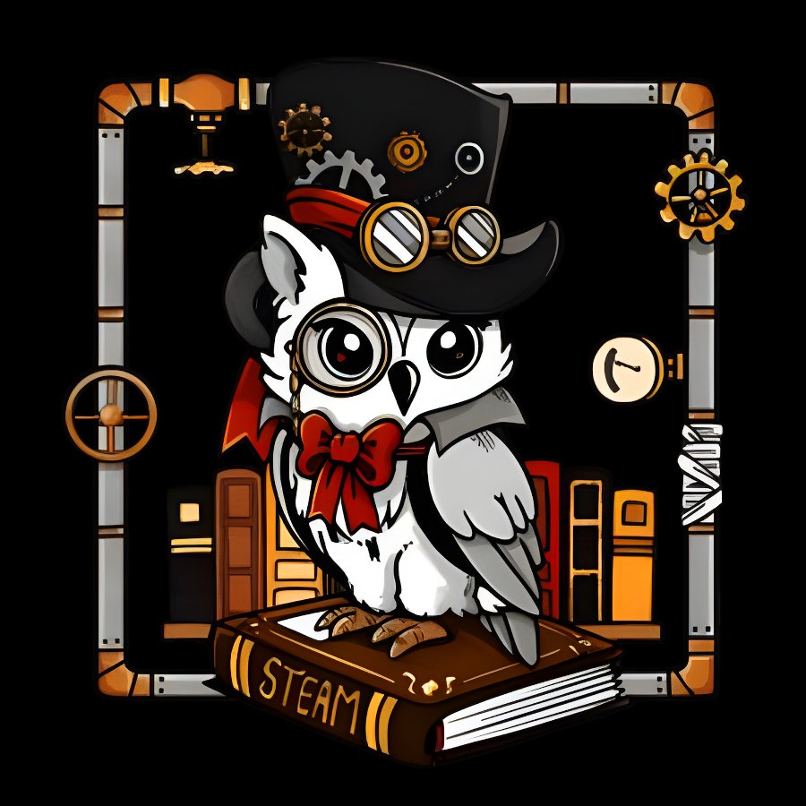 Steampunk Owl Geek T-Shirt
