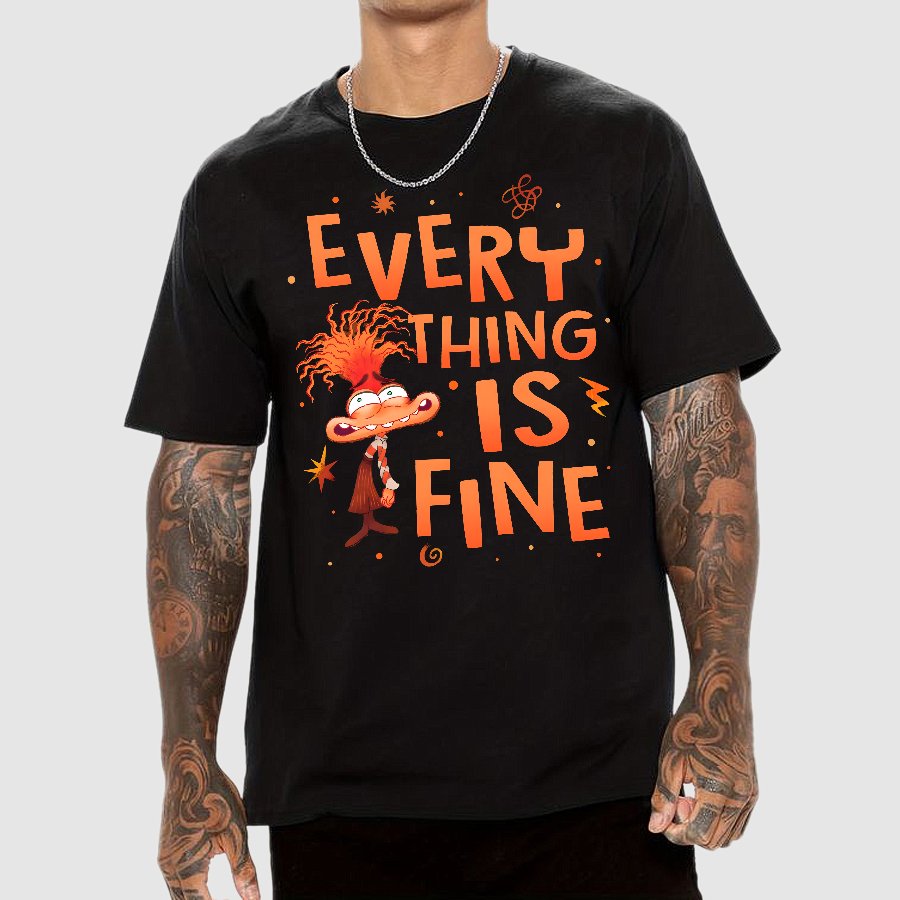 It's Fine Everything Is Fine Geek T-Shirt