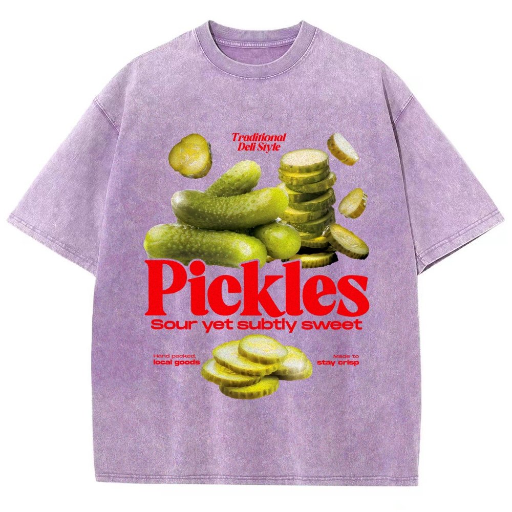 Retro Pickle Commercial Vintage Distressed T-shirt