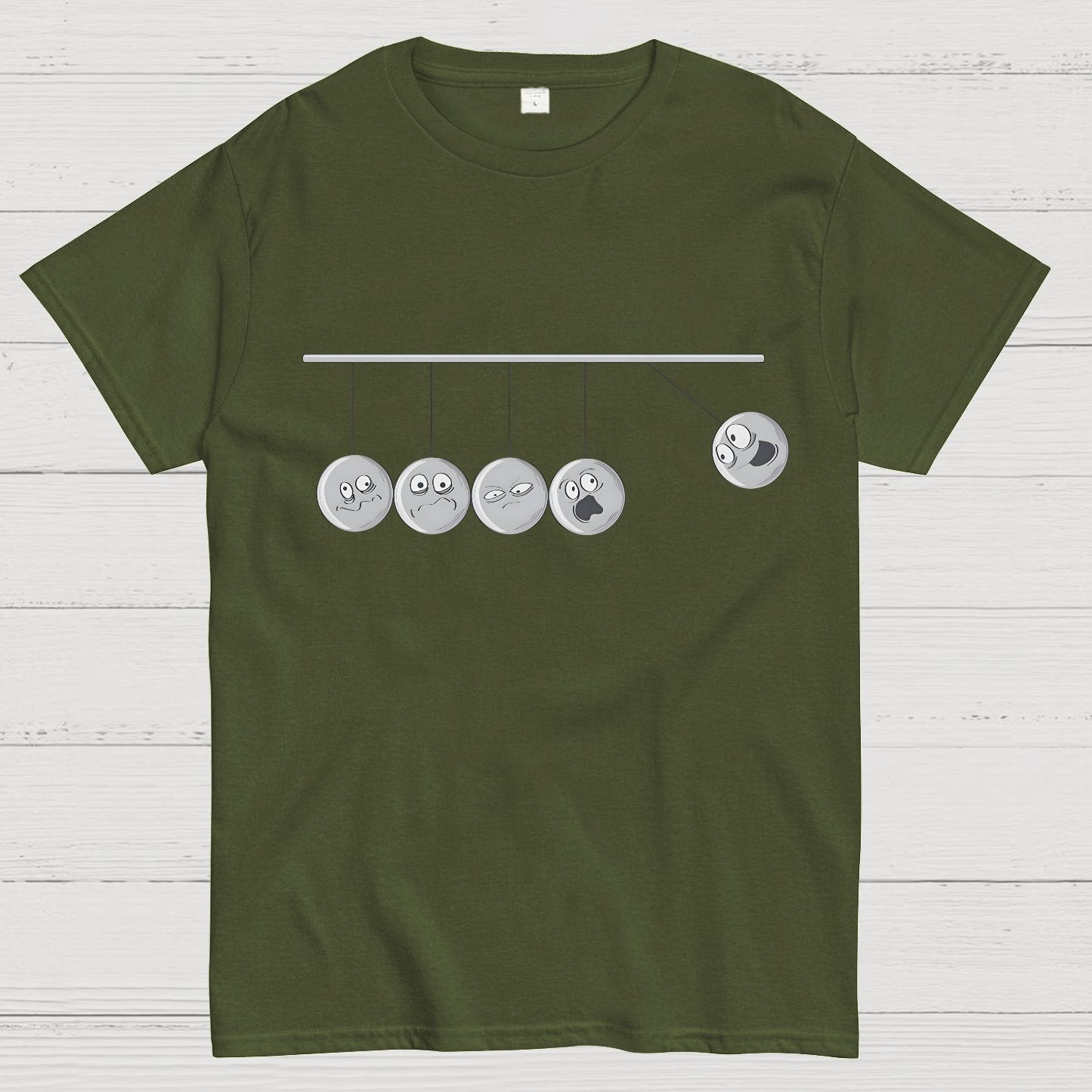 Schrodinger's Emoticon Geek T-Shirt