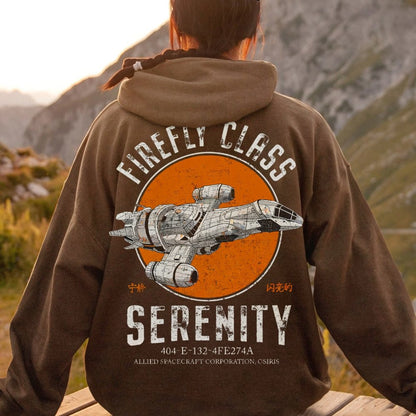 Retro Smugglers Nerdy Printed Back Cotton Hoodie