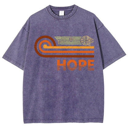 Retro Vintage Hope Vintage Distressed T-shirt