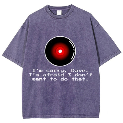 An Introvert's Odyssey I‘m sorry dave Vintage Distressed T-shirt