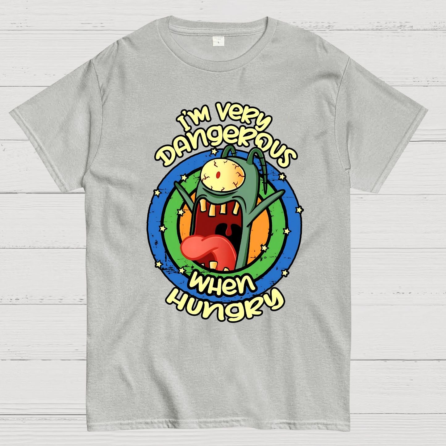 Very Dangerous When Hungry Geek T-Shirt