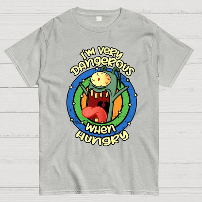 Very Dangerous When Hungry Geek T-Shirt