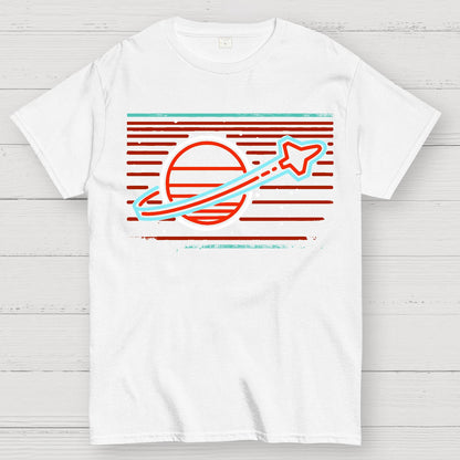 Retro Space Launch Geek T-Shirt