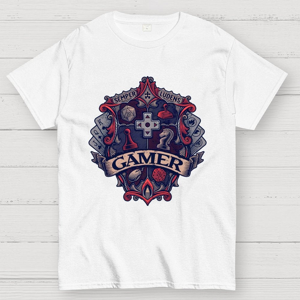 Gamer Crest Geek T-Shirt