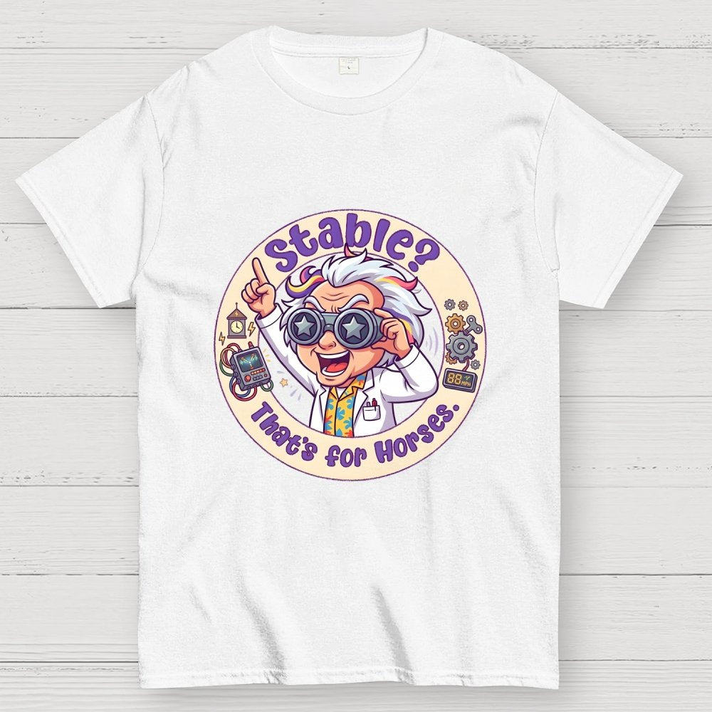 Stable That’S For Horses Art Print Geek T-Shirt