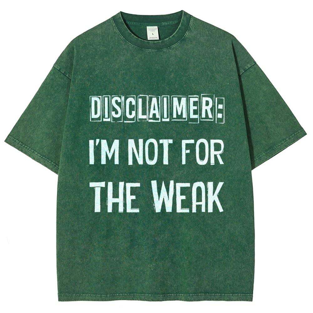 Disclaimer Vintage Distressed T-shirt
