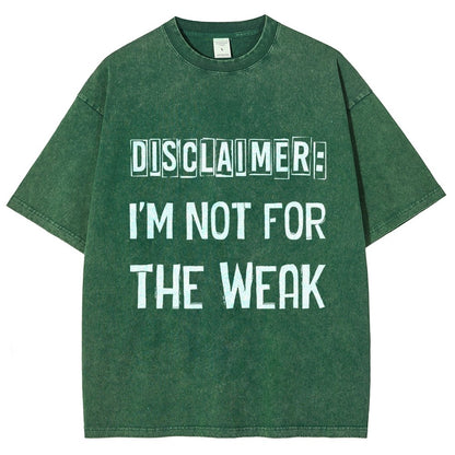 Disclaimer Vintage Distressed T-shirt