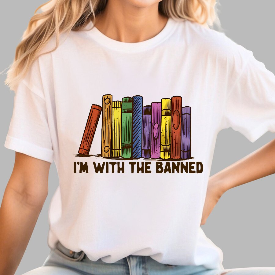 I'M With The Banned Geek T-Shirt